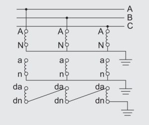 JDZX10-10Q型电压互感器接线图